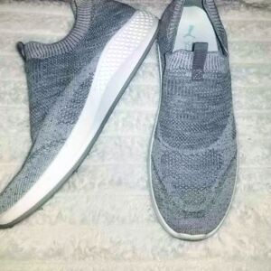 Gray Slip-On Sneakers